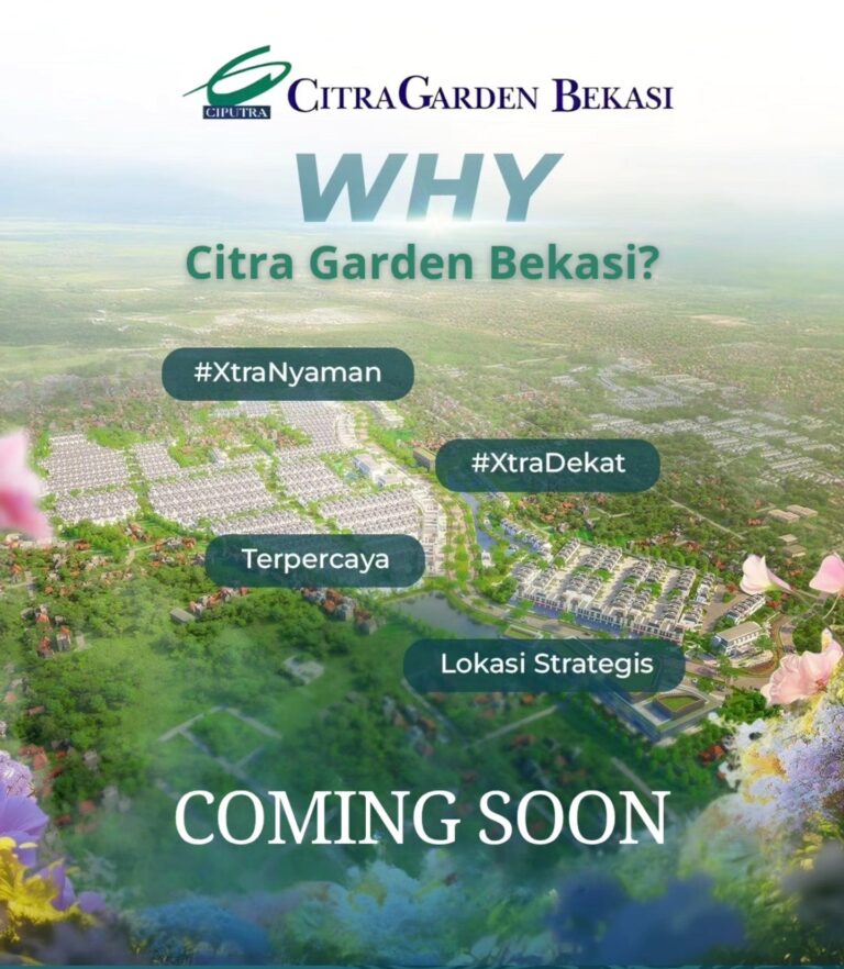 citra garden bekasi poster